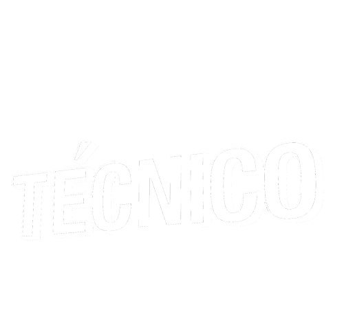 Tecnico logo in white