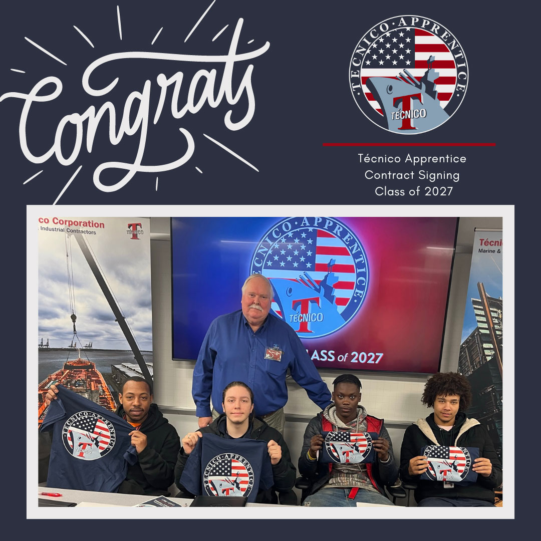 Técnico Apprentice Contract Signing Class of 2027